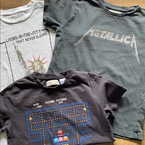 Boys Zara short sleeve shirts (3)